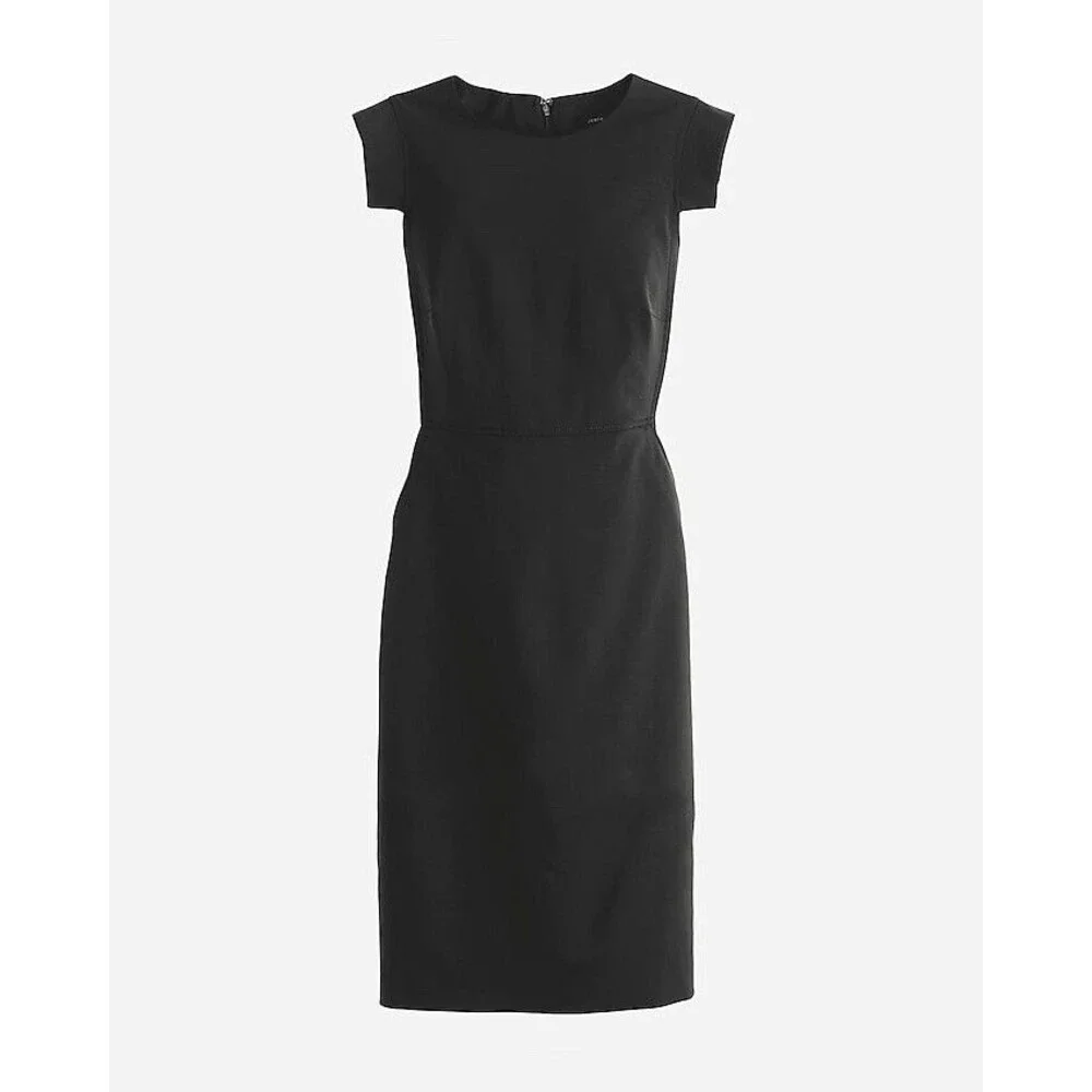 J.Crew  Resume dress In Italian Stretch Wool NWT Size 4